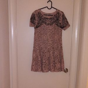 Free People Lace Mini Dress
